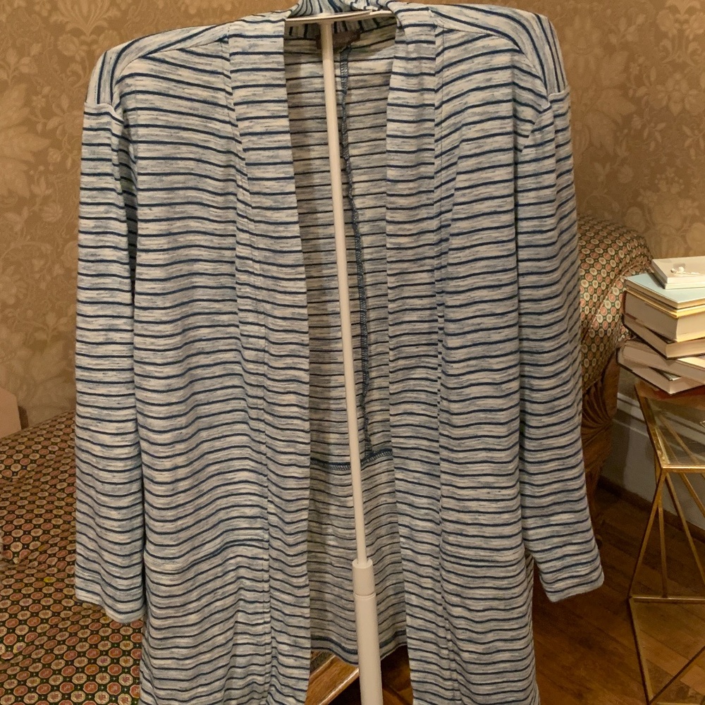 T by Talbots shawl collar pocketed jersey jacket. Worn about 4 x